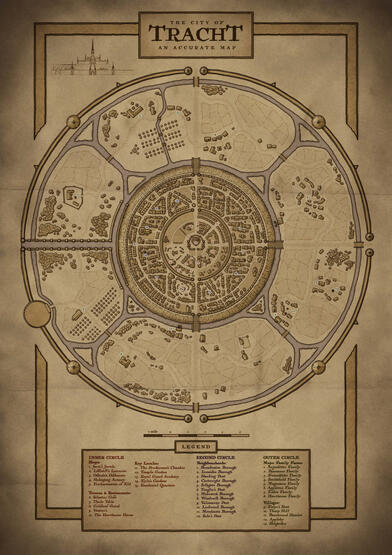 City Map of Tracht (Commission)