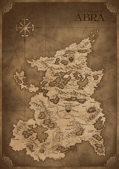 Map of Abra (Commission)