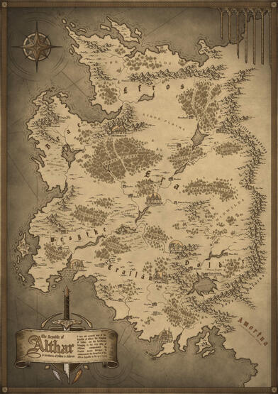 Map of Althar